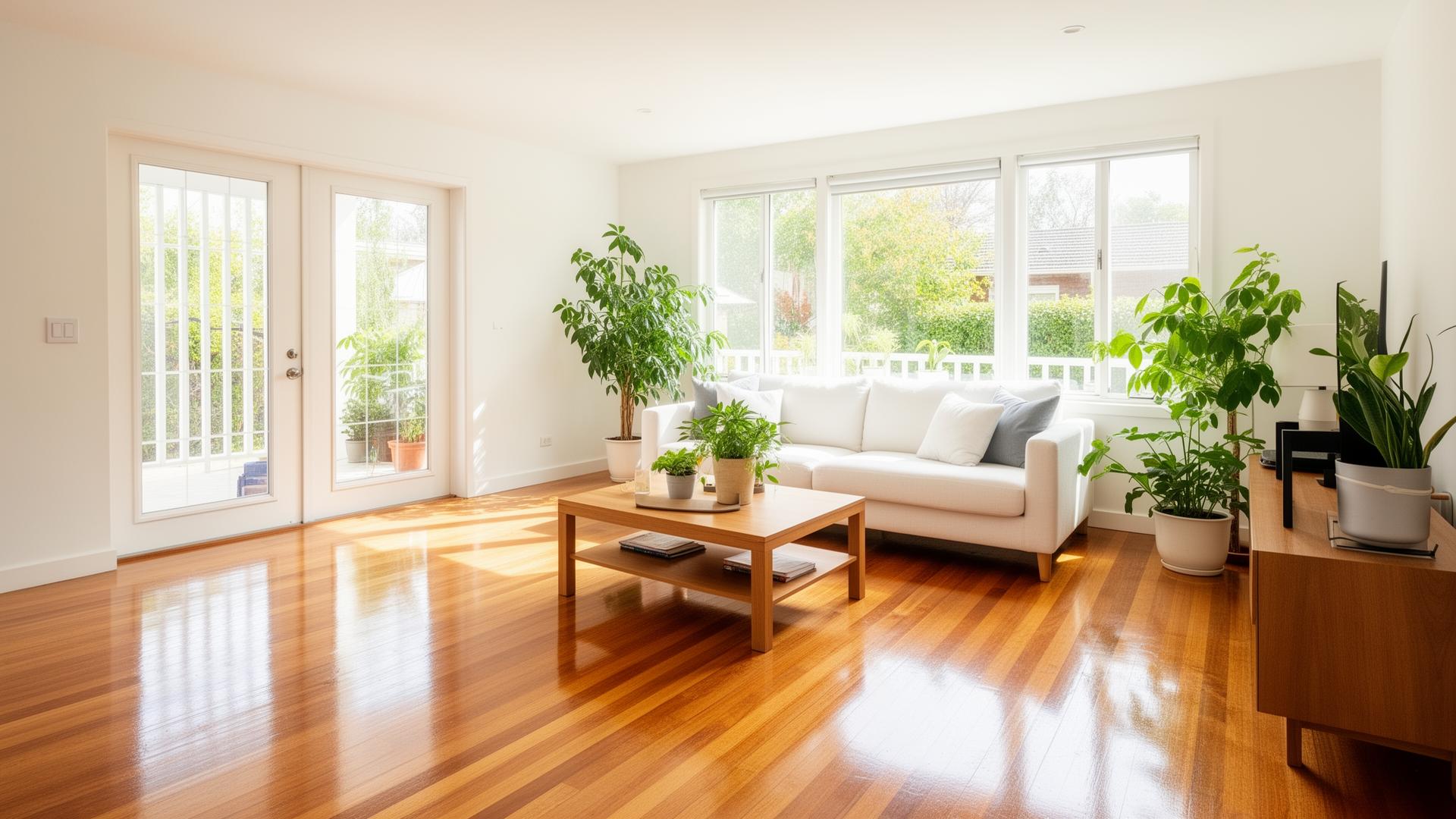 Clean, beautiful home interior